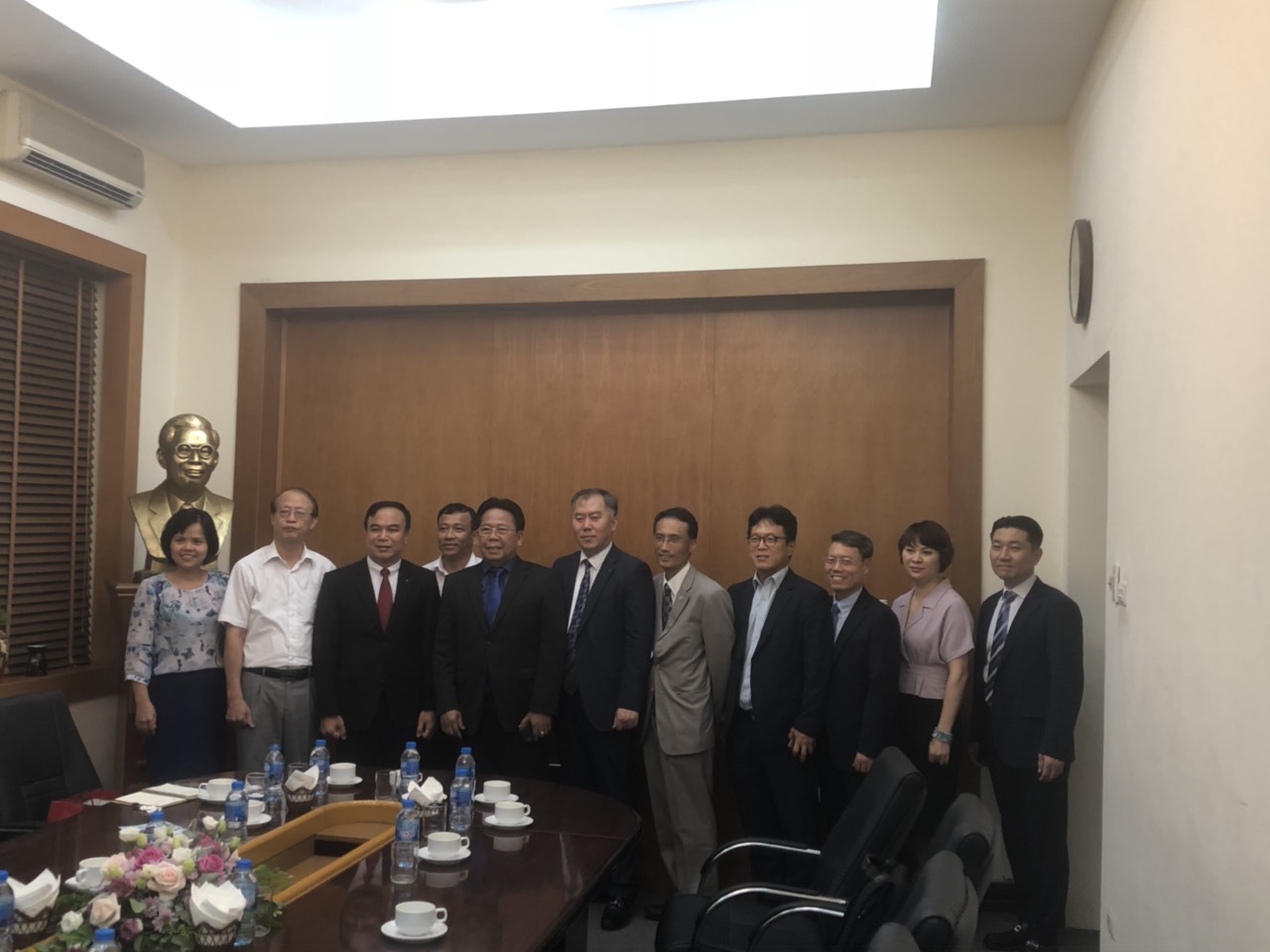 Lễ tiếp đón Đoàn Đại biểu Cơ quan phát triển Hạ tầng và Đô thị Hàn Quốc và Lễ ký kết Biên bản ghi nhớ (MoU) ngày 17/07/2019